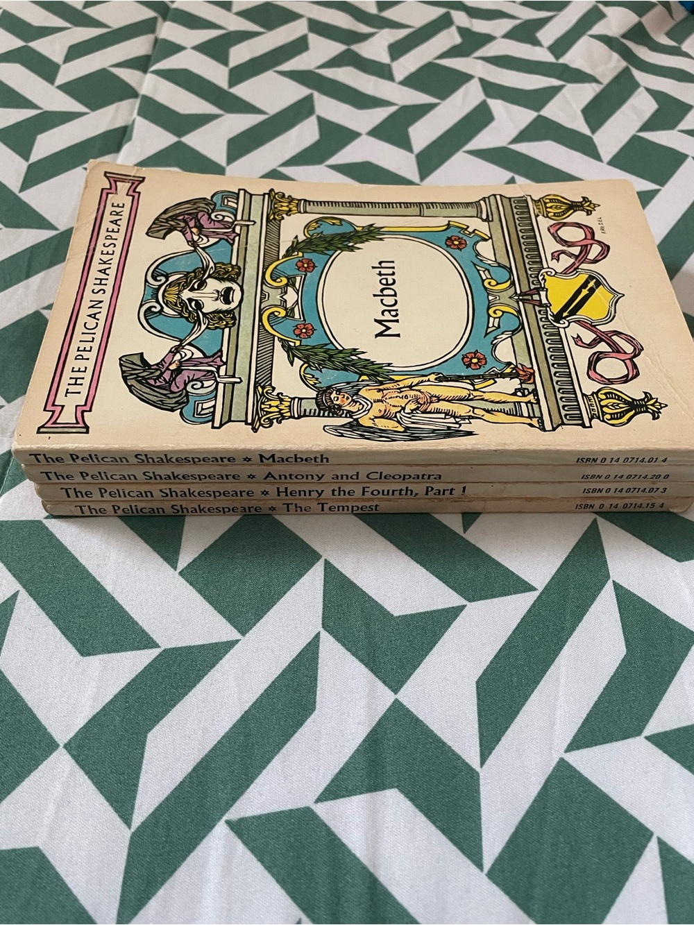 The Pelican Shakespeare - Bundle (Vintage Paperback) Cream Cover